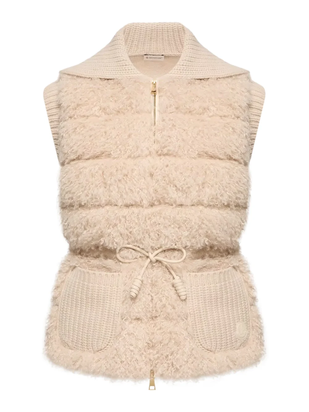 Moncler Wool & Cashmere Blend Down Vest | Thumbnail 1 Moncler Wool & Cashmere Blend Down Vest | Thumbnail 1