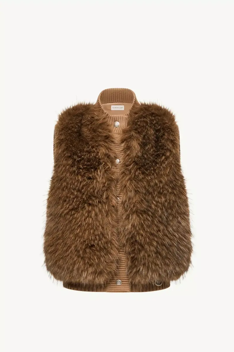 Moncler Wool Down Vest | Thumbnail 2 Moncler Wool Down Vest | Thumbnail 2