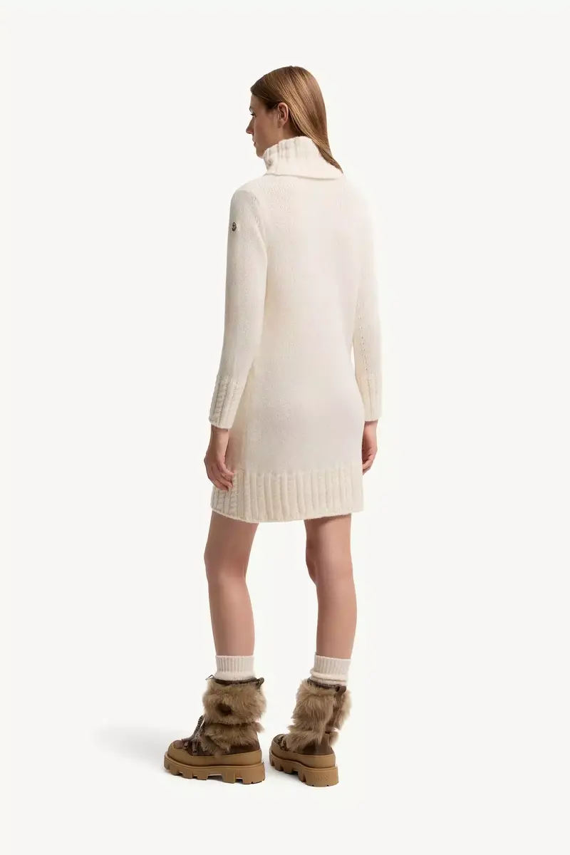 Moncler Alpaca Blend Knit Turtleneck Dress | Thumbnail 5 Moncler Alpaca Blend Knit Turtleneck Dress | Thumbnail 5