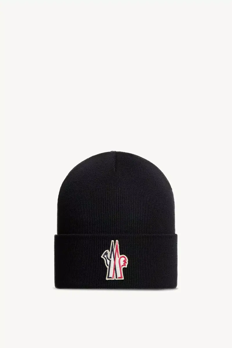 Moncler Grenoble Logo Wool Beanie | Thumbnail 2