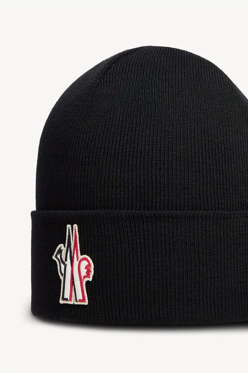 Moncler Grenoble Logo Wool Beanie | Thumbnail 4