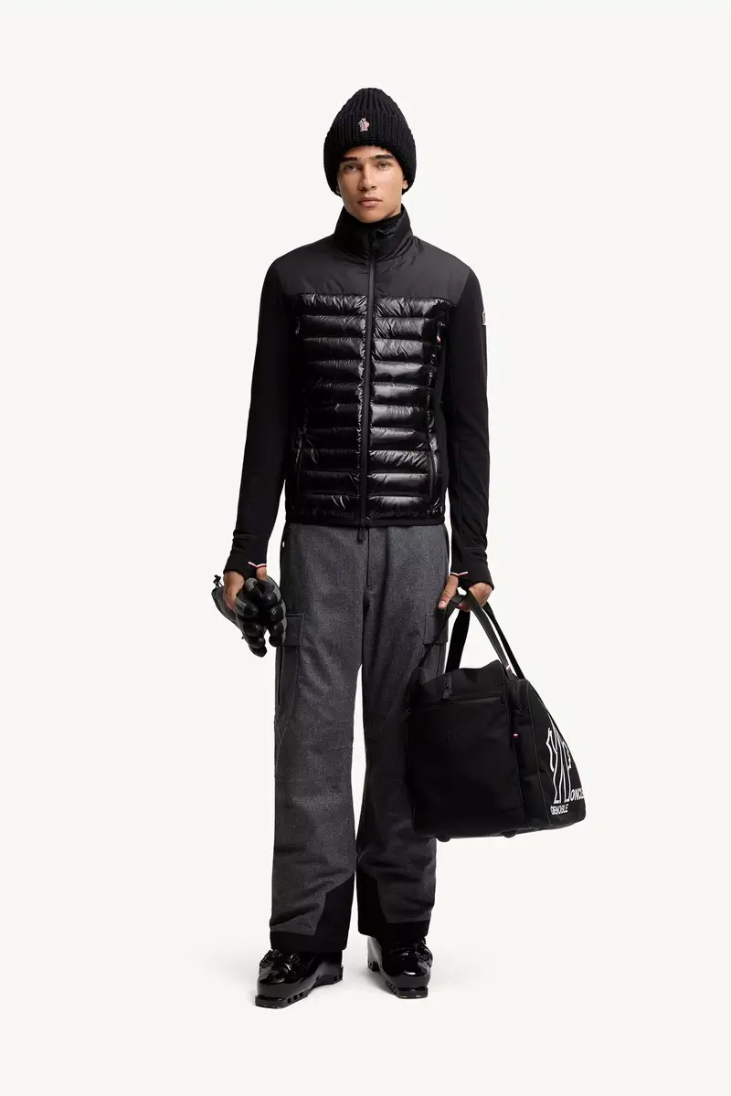 Moncler Grenoble Padded Polartec Zip-up Sweatshirt | Thumbnail 3