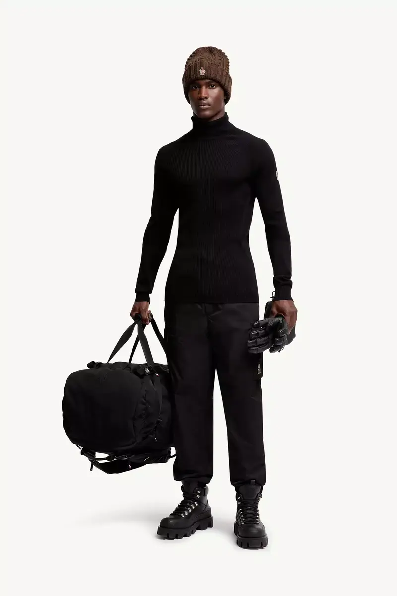 Moncler Grenoble Wool Blend Turtleneck Sweater | Thumbnail 3 Moncler Grenoble Wool Blend Turtleneck Sweater | Thumbnail 3