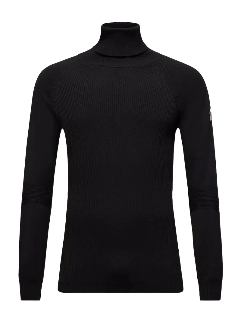 Moncler Grenoble Wool Blend Turtleneck Sweater