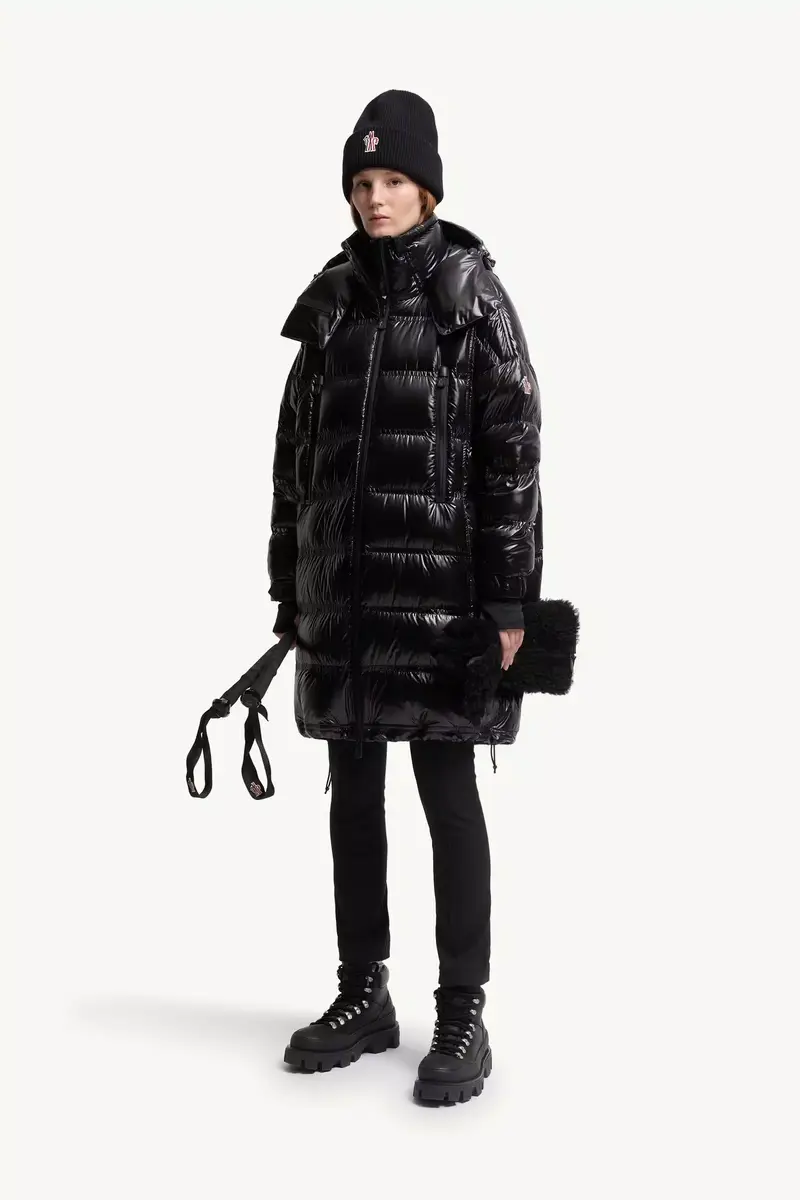 Moncler Grenoble Rochelairs Hooded Long Down Jacket | Thumbnail 3 Moncler Grenoble Rochelairs Hooded Long Down Jacket | Thumbnail 3