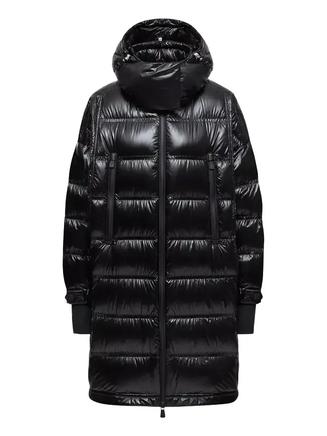 Moncler Grenoble Rochelairs Hooded Long Down Jacket