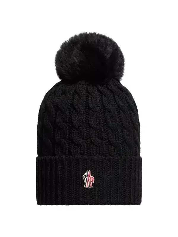 Wool Beanie With Pom Pom