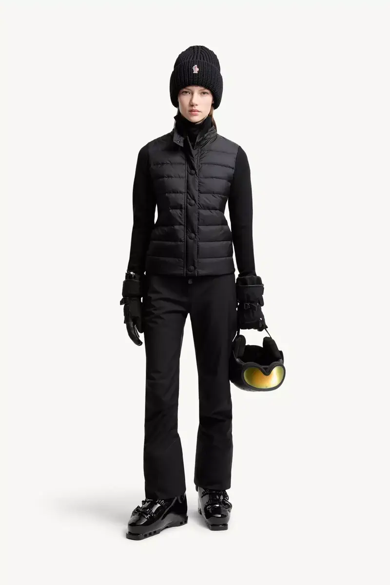 Moncler Grenoble Padded Wool Blend Cardigan | Thumbnail 3 Moncler Grenoble Padded Wool Blend Cardigan | Thumbnail 3