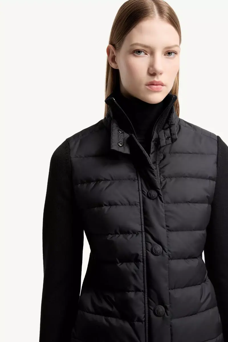 Moncler Grenoble Padded Wool Blend Cardigan | Thumbnail 7 Moncler Grenoble Padded Wool Blend Cardigan | Thumbnail 7