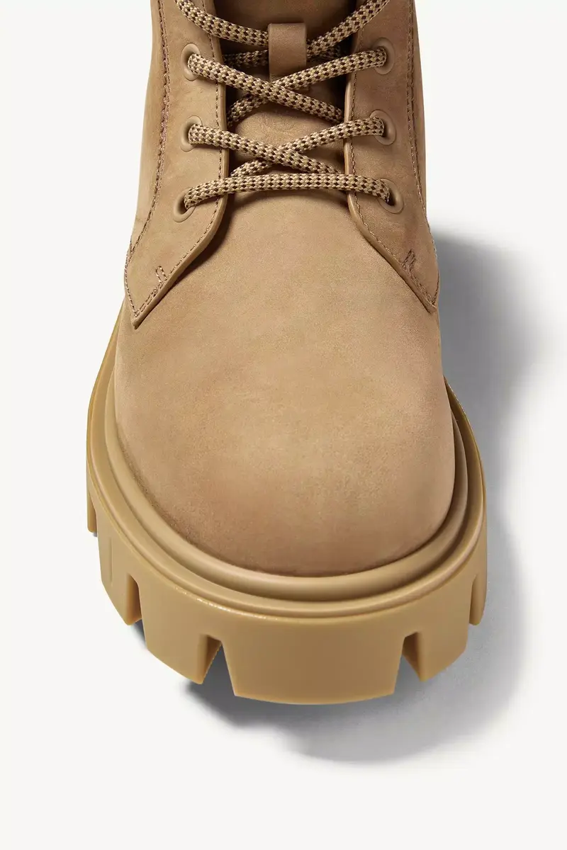 Moncler Peak City Nubuck & Suede Ankle Boots | Thumbnail 4 Moncler Peak City Nubuck & Suede Ankle Boots | Thumbnail 4