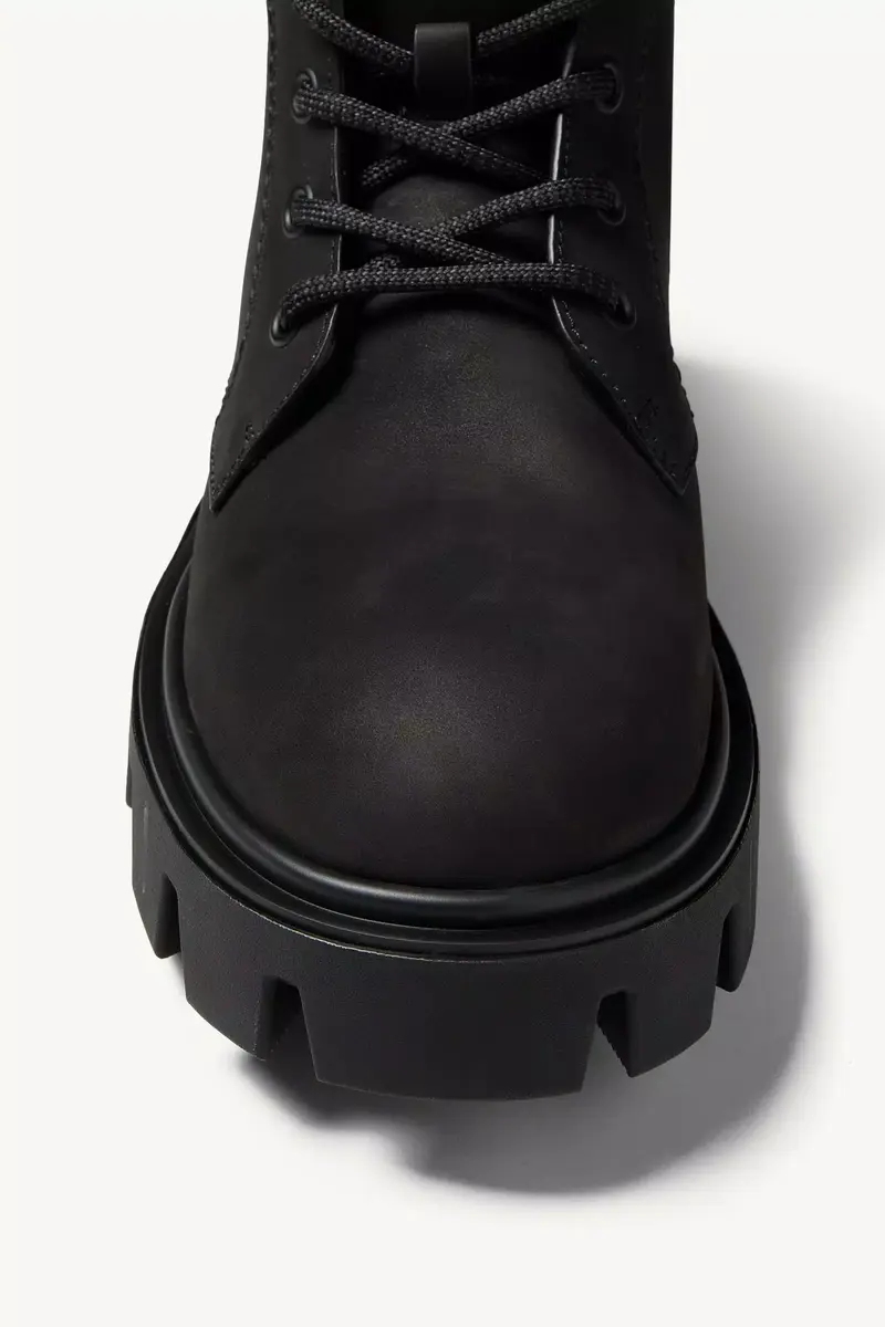 Moncler Peak City Nubuck & Suede Ankle Boots | Thumbnail 4 Moncler Peak City Nubuck & Suede Ankle Boots | Thumbnail 4