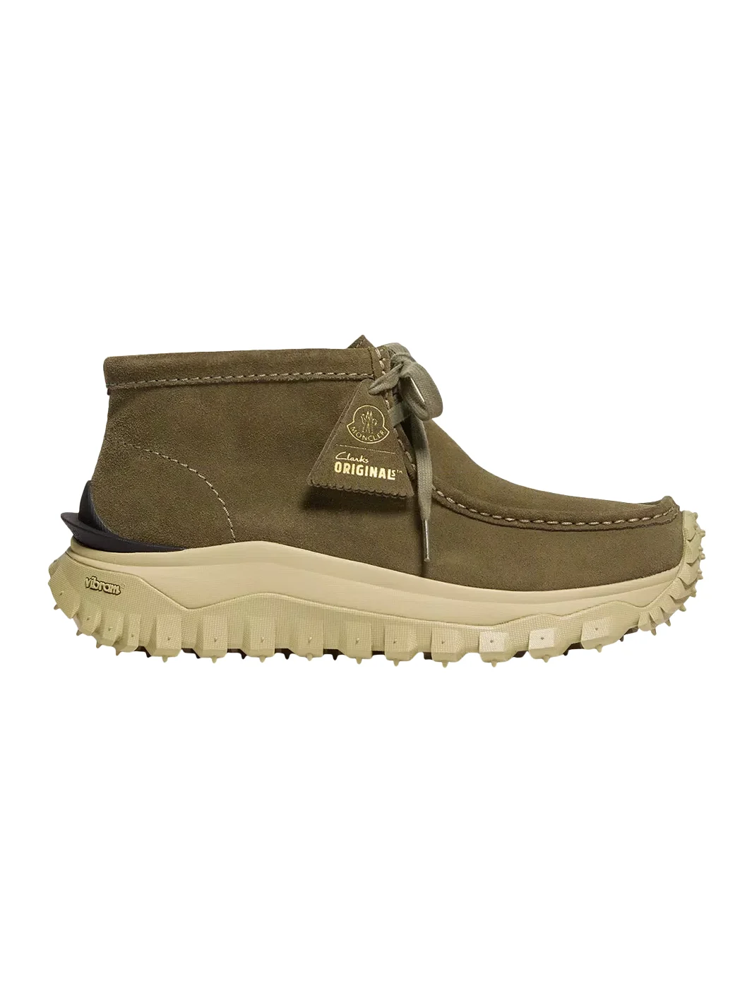 Moncler + Clarks Originals Trailgrip Wallabee Gtx Suede Boots