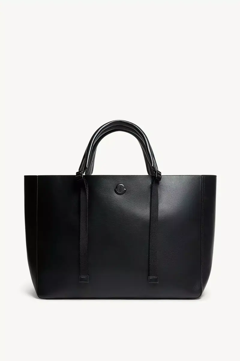 Moncler Carlo Leather Tote Bag | Thumbnail 2