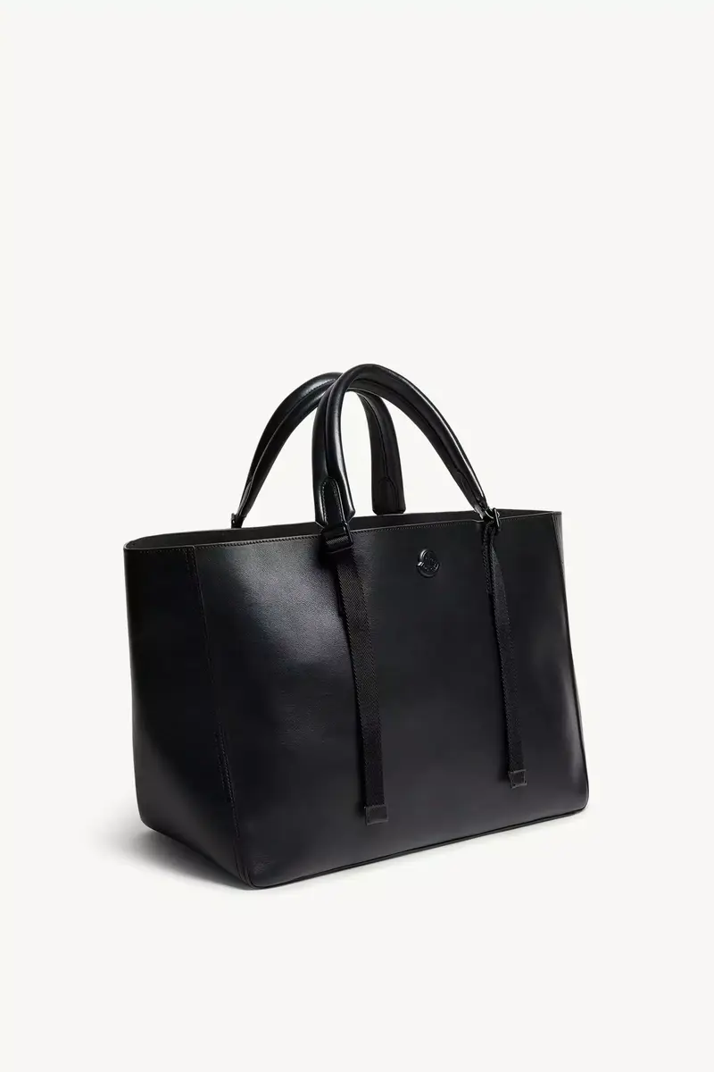Moncler Carlo Leather Tote Bag | Thumbnail 5