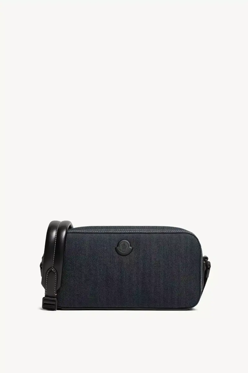 Moncler Carlo Denim Crossbody Bag | Thumbnail 2