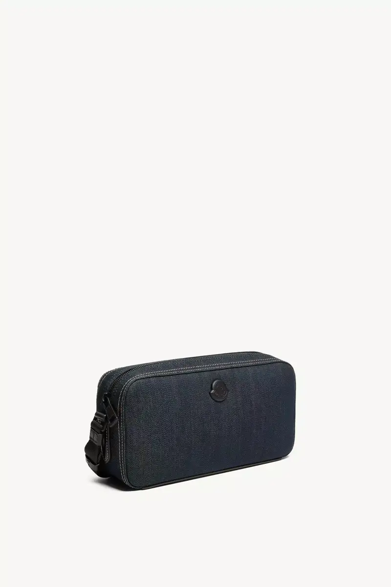 Moncler Carlo Denim Crossbody Bag | Thumbnail 4