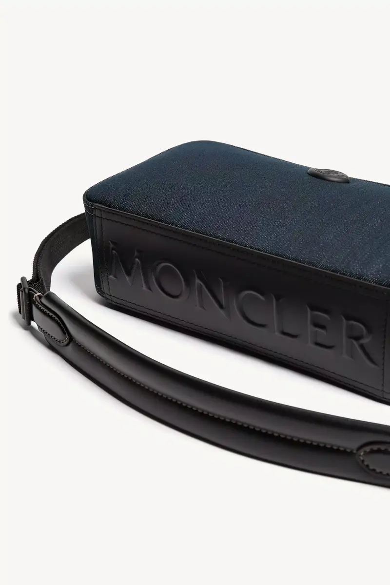 Moncler Carlo Denim Crossbody Bag | Thumbnail 7