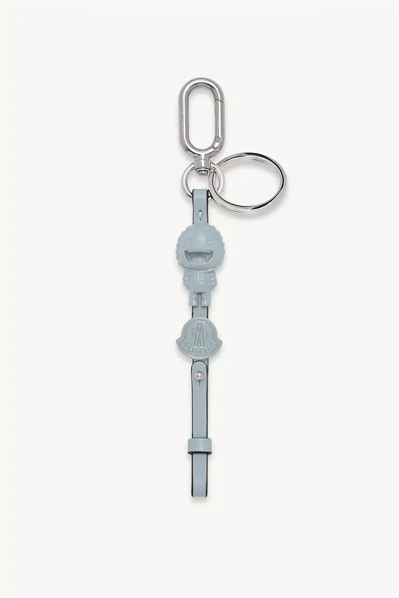 Moncler Mascotte Leather Key Holder | Thumbnail 2