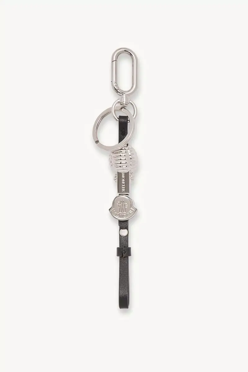 Moncler Mascotte Leather Key Holder | Thumbnail 4