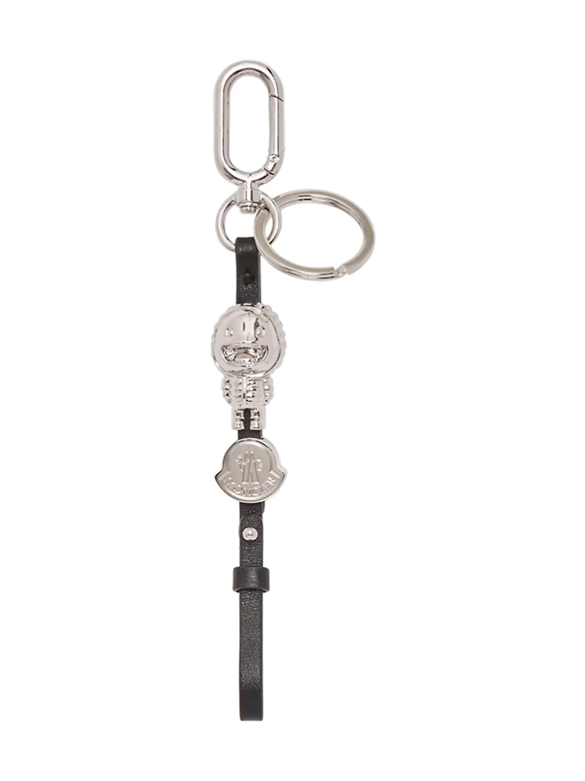 Moncler Mascotte Leather Key Holder