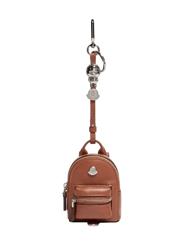 Moncler Backpack Leather Key Holder