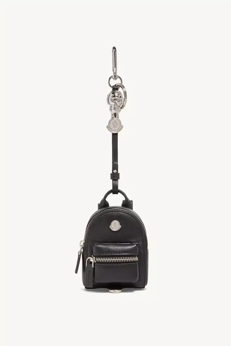 Moncler Backpack Leather Key Holder | Thumbnail 2 Moncler Backpack Leather Key Holder | Thumbnail 2