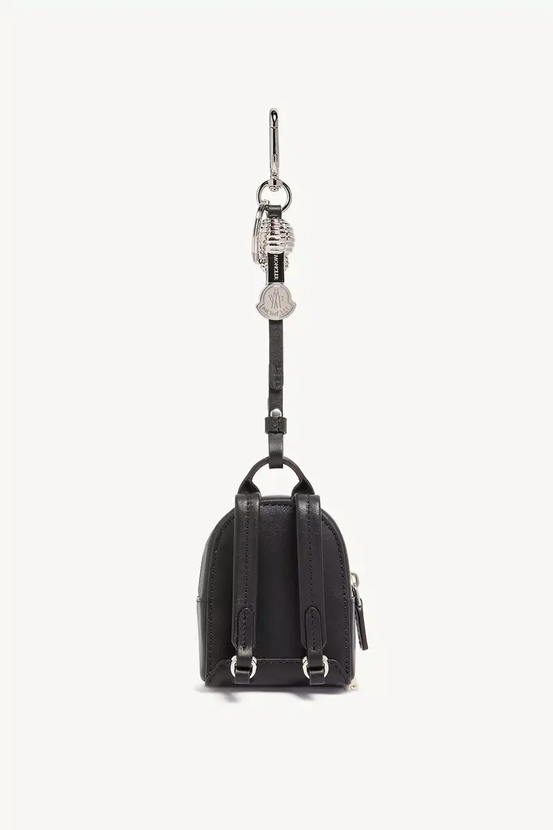 Moncler Backpack Leather Key Holder | Thumbnail 4 Moncler Backpack Leather Key Holder | Thumbnail 4