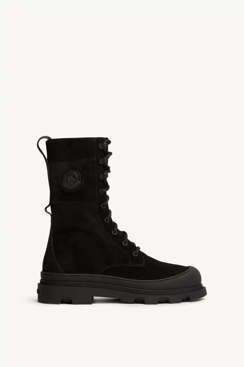 Moncler Vera High Suede Lace-up Boots | Thumbnail 2 Moncler Vera High Suede Lace-up Boots | Thumbnail 2