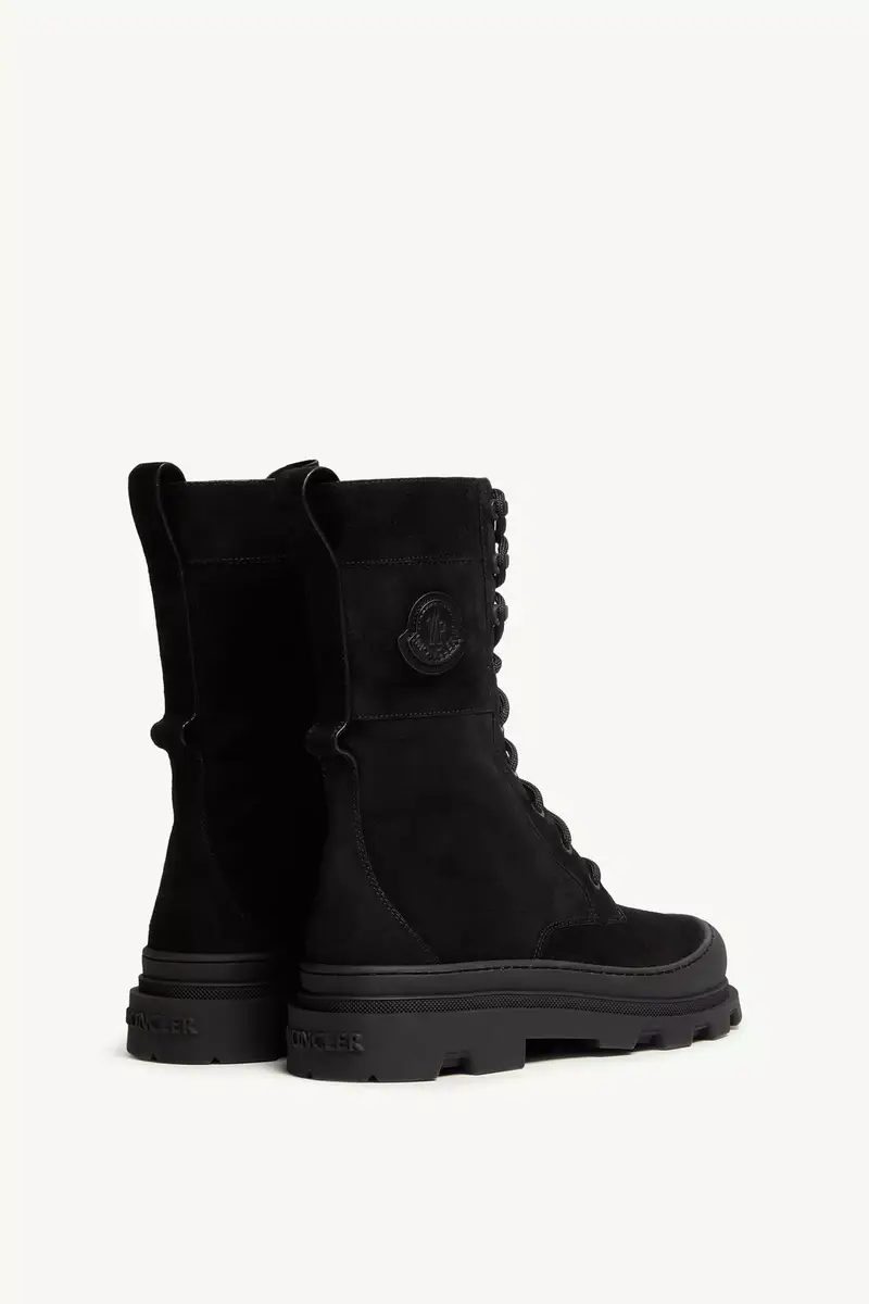 Moncler Vera High Suede Lace-up Boots | Thumbnail 6 Moncler Vera High Suede Lace-up Boots | Thumbnail 6