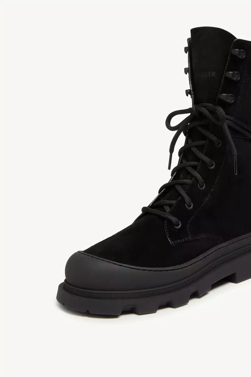 Moncler Vera High Suede Lace-up Boots | Thumbnail 8 Moncler Vera High Suede Lace-up Boots | Thumbnail 8