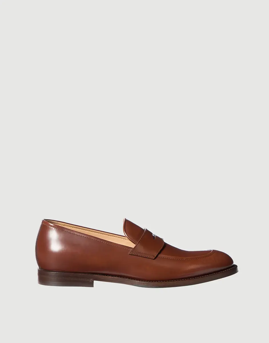 Brunello Cucinelli Calfskin penny loafers | Thumbnail 5