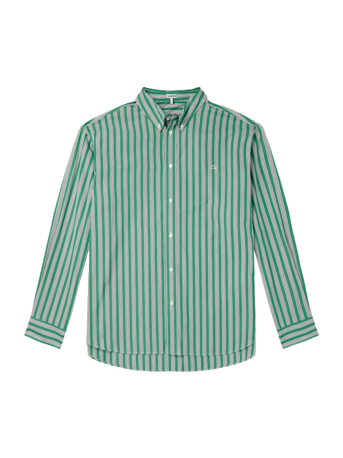 Loewe Striped Cotton-Poplin Shirt - Men