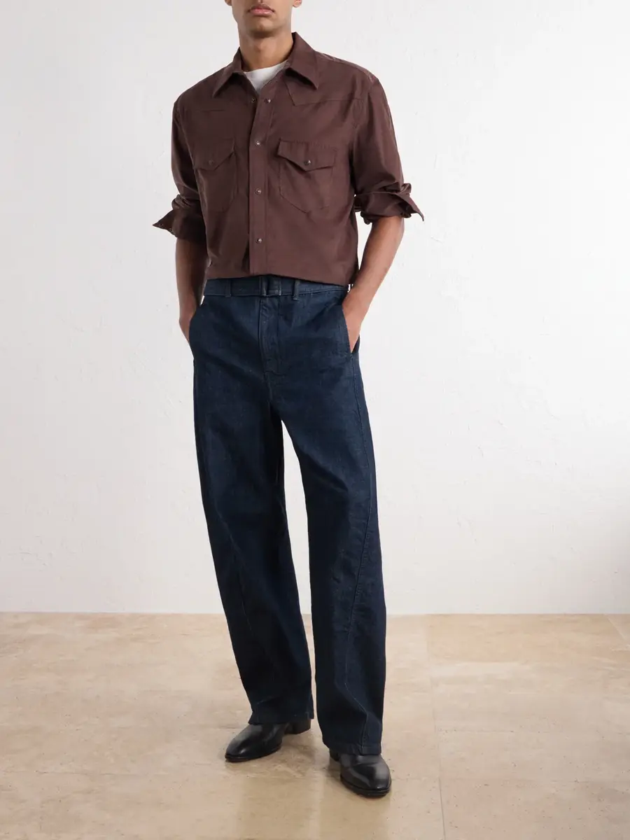 Nili Lotan Travis Cotton-Corduroy Shirt - Men | Thumbnail 2