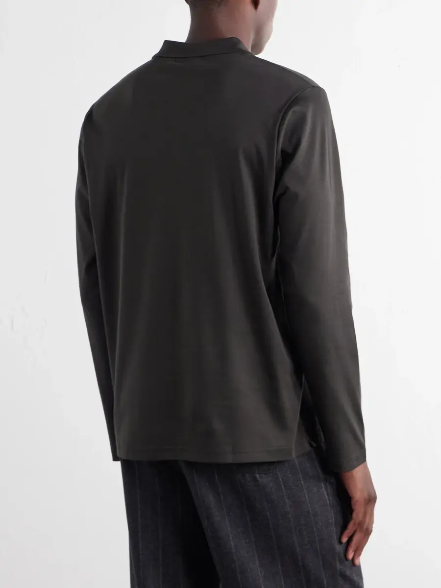 NN07 Paul 3525 Organic Cotton-Jersey Polo Shirt - Men | Thumbnail 4 NN07 Paul 3525 Organic Cotton-Jersey Polo Shirt - Men | Thumbnail 4