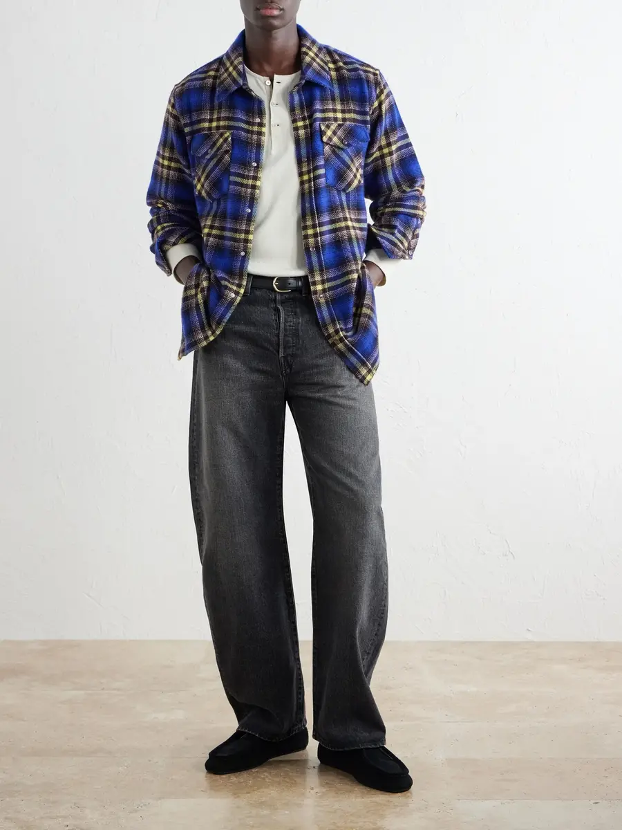 God’s True Cashmere Checked Cashmere Shirt - Men | Thumbnail 2 God’s True Cashmere Checked Cashmere Shirt - Men | Thumbnail 2
