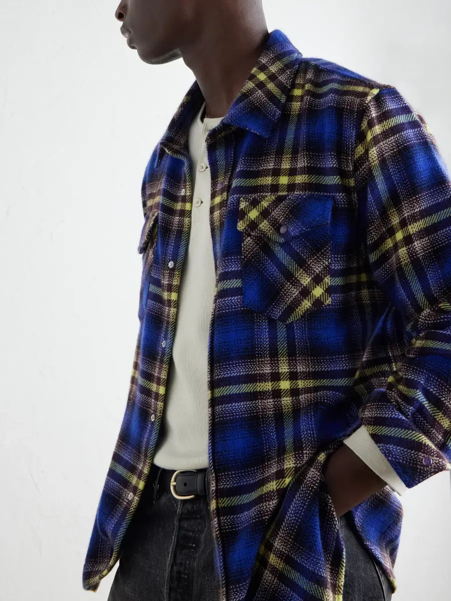 God’s True Cashmere Checked Cashmere Shirt - Men | Thumbnail 5 God’s True Cashmere Checked Cashmere Shirt - Men | Thumbnail 5