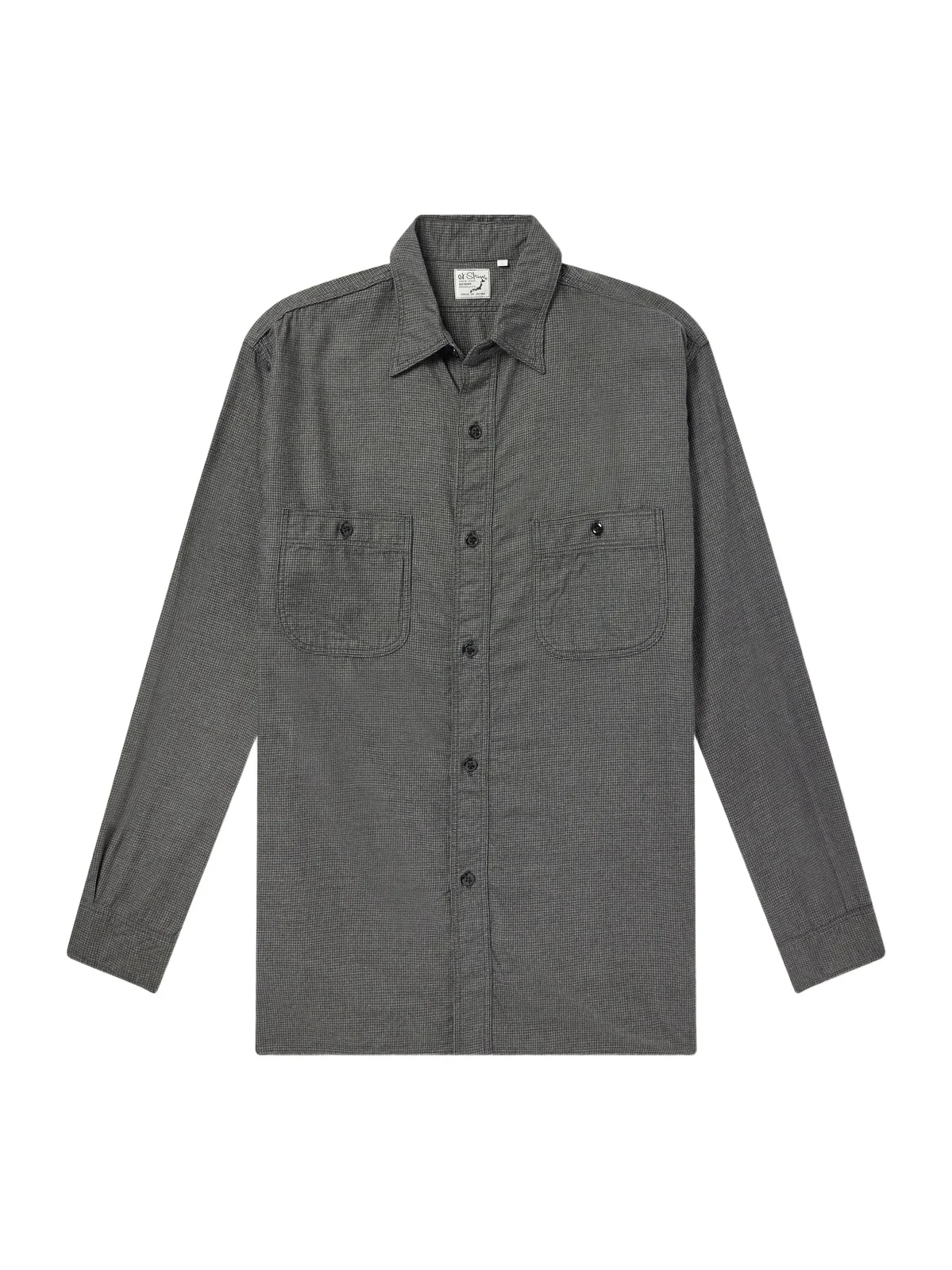 Checked Cotton and TENCEL™ Lyocell-Blend Flannel Shirt - Men Checked Cotton and TENCEL™ Lyocell-Blend Flannel Shirt - Men
