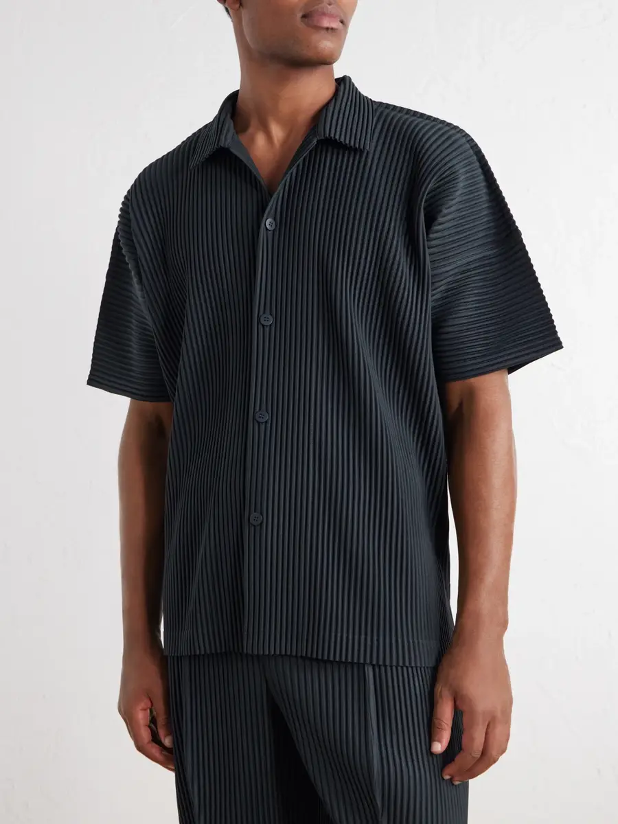 Homme Plissé Issey Miyake August Plissé Shirt - Men | Thumbnail 3