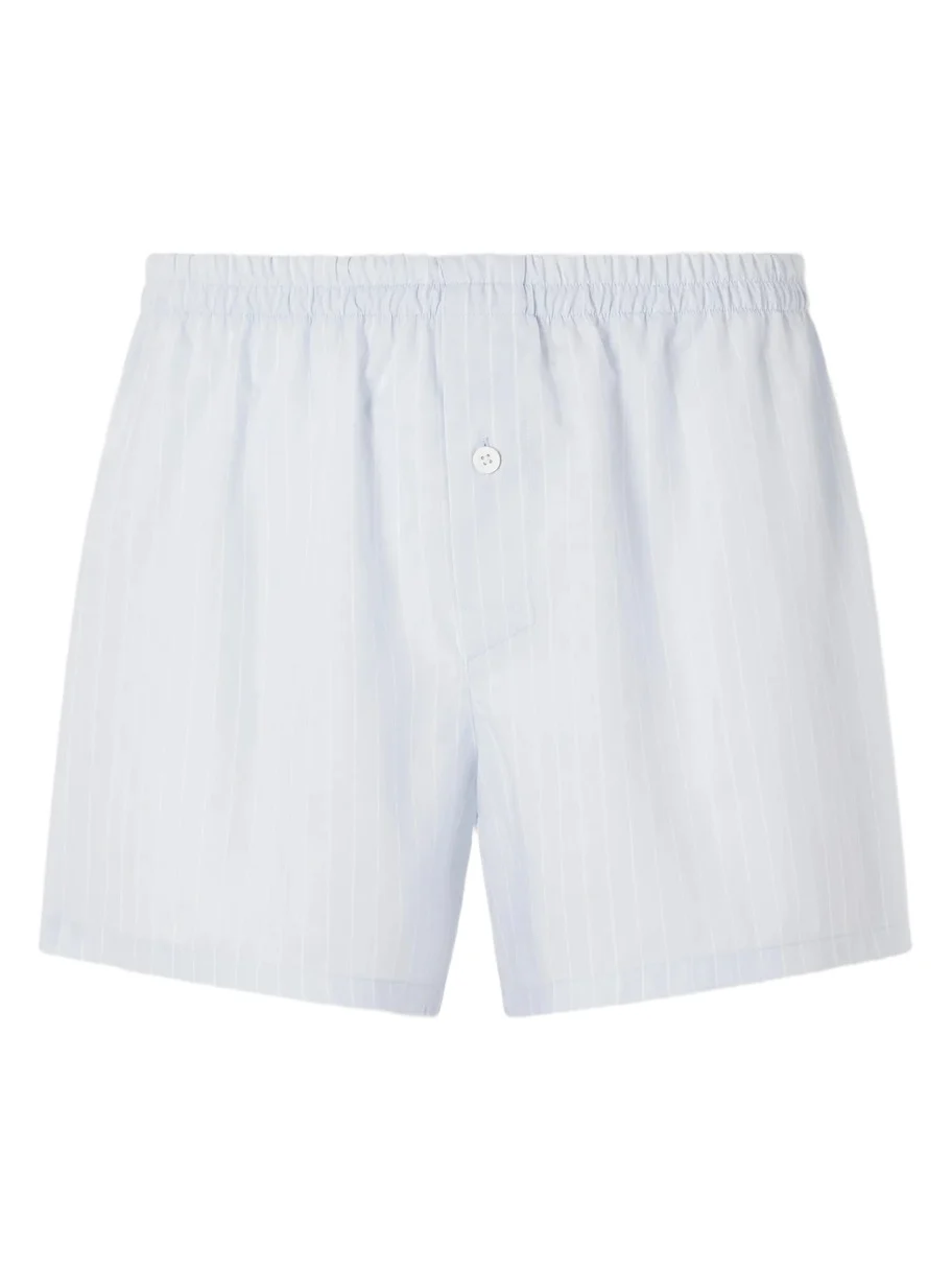 Zimmerli Striped TENCEL™ Lyocell Boxer Shorts - Men