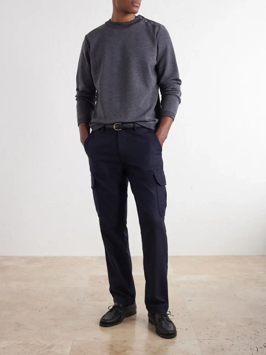 S.N.S. Herning Naval Virgin Wool Sweater - Men | Thumbnail 2 S.N.S. Herning Naval Virgin Wool Sweater - Men | Thumbnail 2