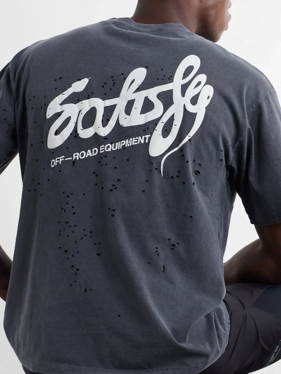 Satisfy Printed Distressed MothTech™ Cotton-Jersey T-Shirt - Men | Thumbnail 5