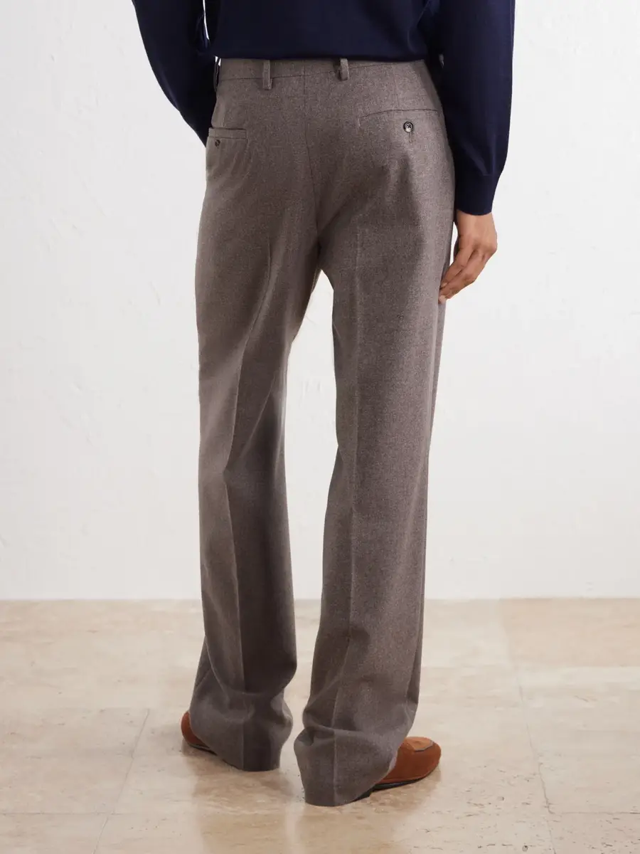 Gabriela Hearst Harold Straight-Leg Wool and Cashmere-Blend Trousers - Men | Thumbnail 4