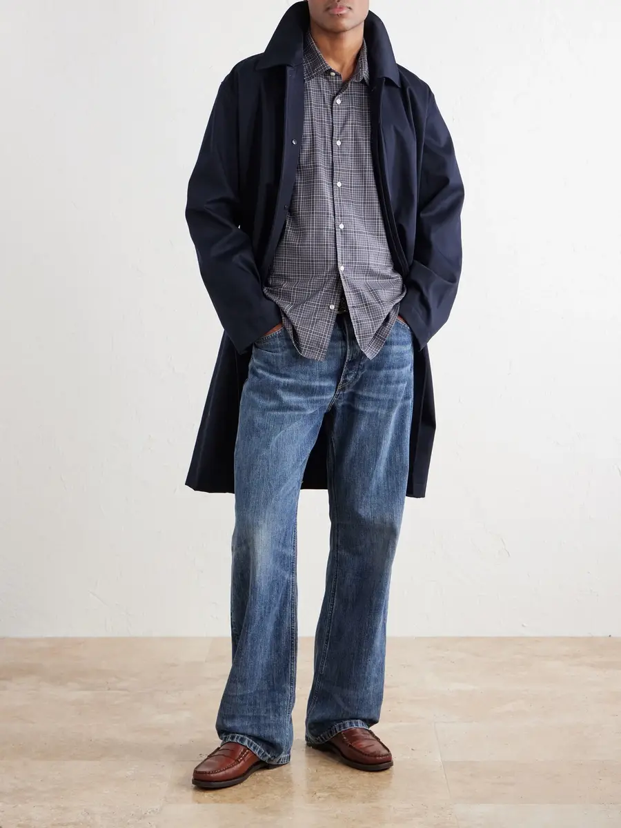 OFFICINE GÉNÉRALE Giacomo Checked Cotton Shirt - Men | Thumbnail 2 OFFICINE GÉNÉRALE Giacomo Checked Cotton Shirt - Men | Thumbnail 2