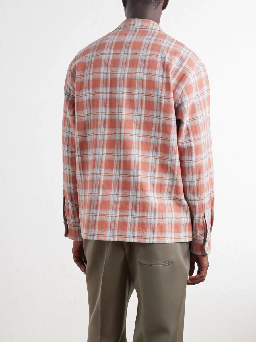 Second/Layer Checked Cotton-Flannel Shirt - Men | Thumbnail 4
