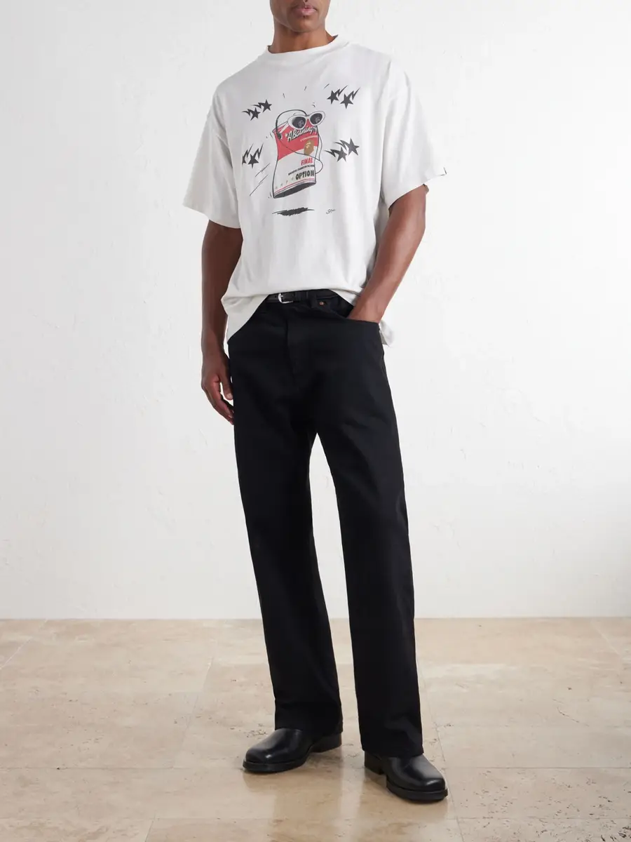 SAINT Mxxxxxx BAPE® Printed Cotton-Jersey T-Shirt - Men | Thumbnail 2 SAINT Mxxxxxx BAPE® Printed Cotton-Jersey T-Shirt - Men | Thumbnail 2