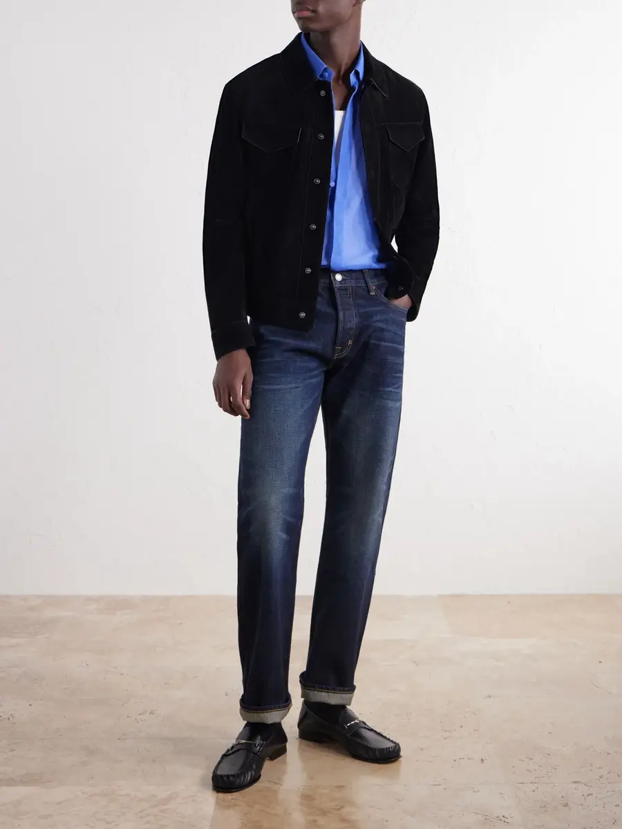 Tom Ford Micro-Striped Silk-Organza Shirt - Men | Thumbnail 2 Tom Ford Micro-Striped Silk-Organza Shirt - Men | Thumbnail 2