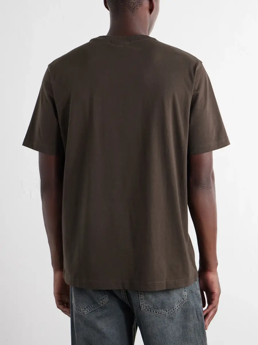 NN07 Adam 3209 Logo-Embroidered Pima Cotton-Jersey T-Shirt - Men | Thumbnail 4 NN07 Adam 3209 Logo-Embroidered Pima Cotton-Jersey T-Shirt - Men | Thumbnail 4