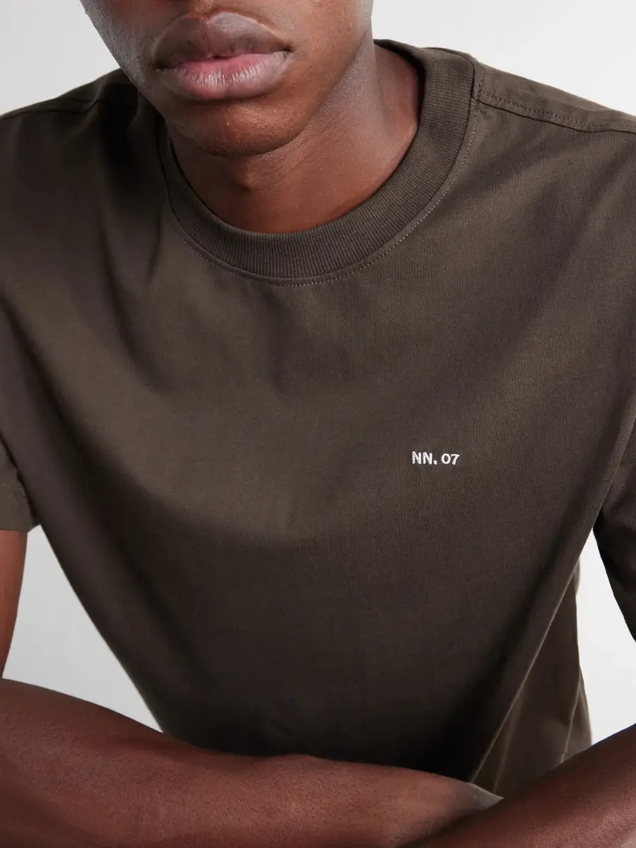 NN07 Adam 3209 Logo-Embroidered Pima Cotton-Jersey T-Shirt - Men | Thumbnail 5 NN07 Adam 3209 Logo-Embroidered Pima Cotton-Jersey T-Shirt - Men | Thumbnail 5
