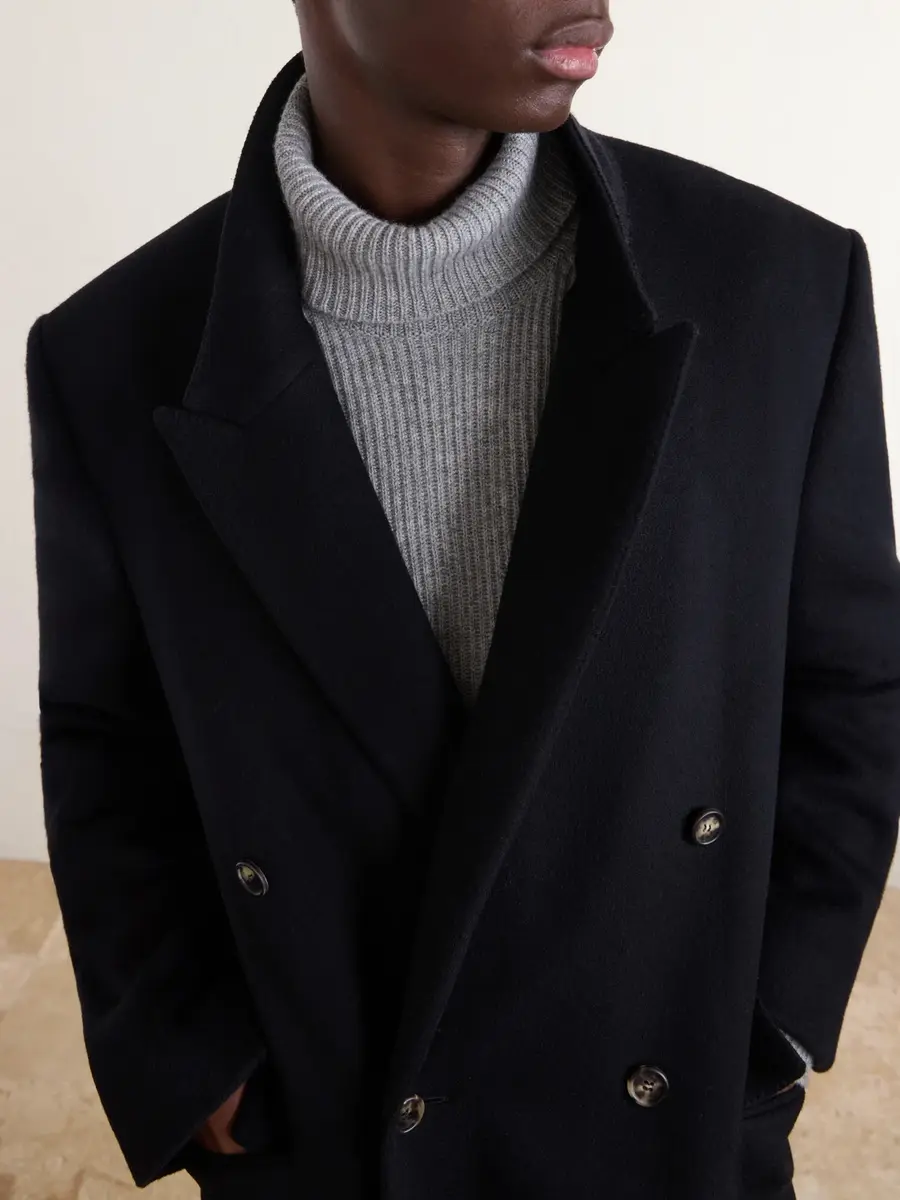 Gabriela Hearst Brannick Double-Breasted Cashmere Overcoat - Men | Thumbnail 5 Gabriela Hearst Brannick Double-Breasted Cashmere Overcoat - Men | Thumbnail 5