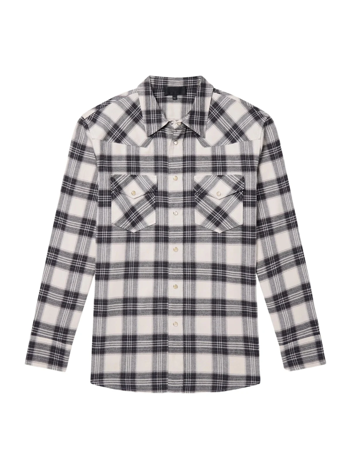 Nili Lotan Travis Checked Cotton-Flannel Shirt - Men